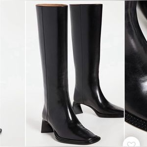 Alexander Wang Booker 60 Leather Boots
